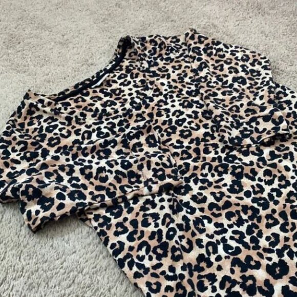 Soma Leopard Print Animal Print Dress Women's Size Medium - Picture 5 of 5
